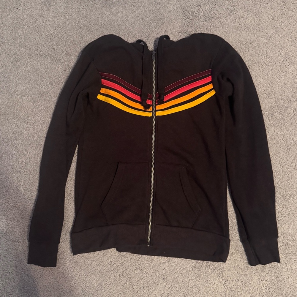 Vintage Havana Zip Up Sweatshirt